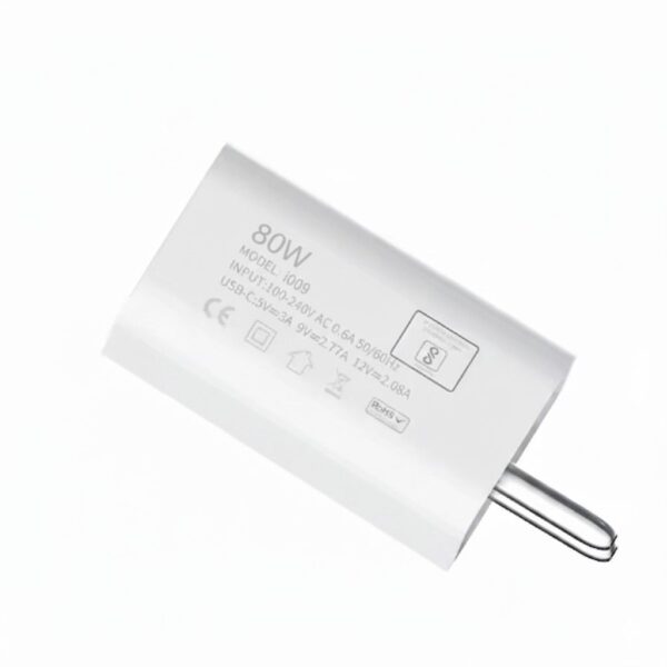 Vivo 80W HyperCharge Power Adapter – Ultra-Fast Charger for Smartphones & Tablets