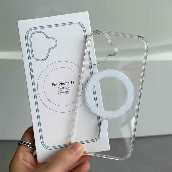Ultra-Clear iPhone 17 Back Cover
